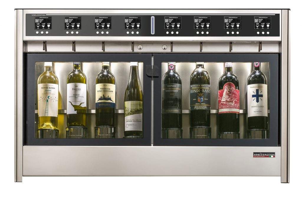 Dispenser vino da 8 Bottiglie