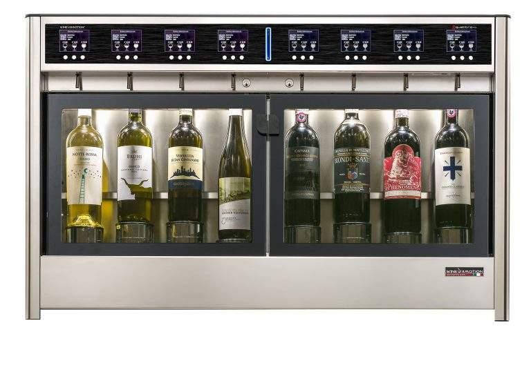 Eight Bottle Wine dispenser Wineemotion
