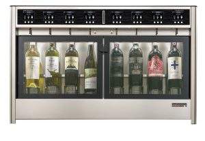 wine dispenser and cooler by wineemotion 8 bottles