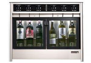 wine dispenser and cooler by wineemotion 6 bottles